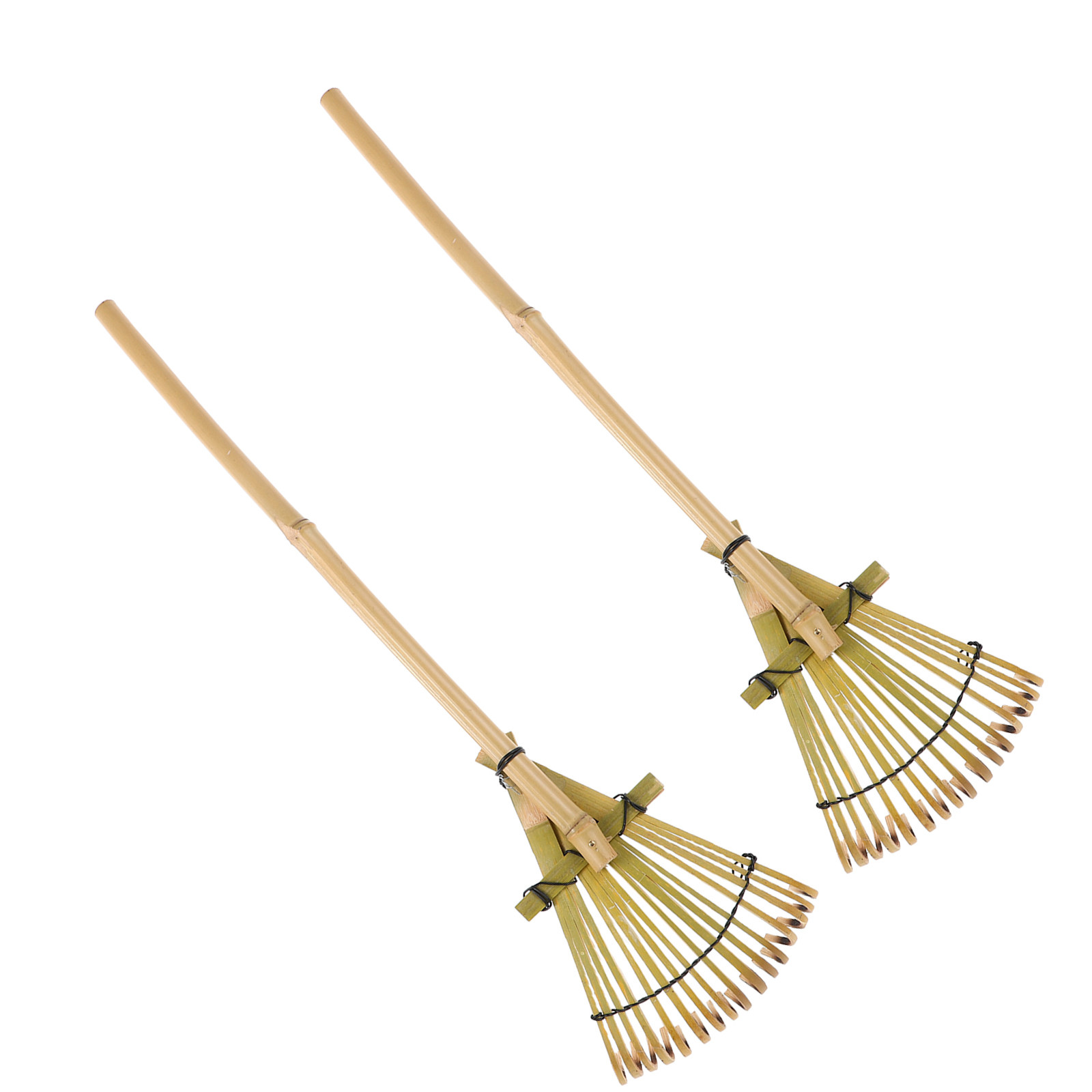 Gardening Hand Tools Japanese - 2 unidades de ancinho de bambu