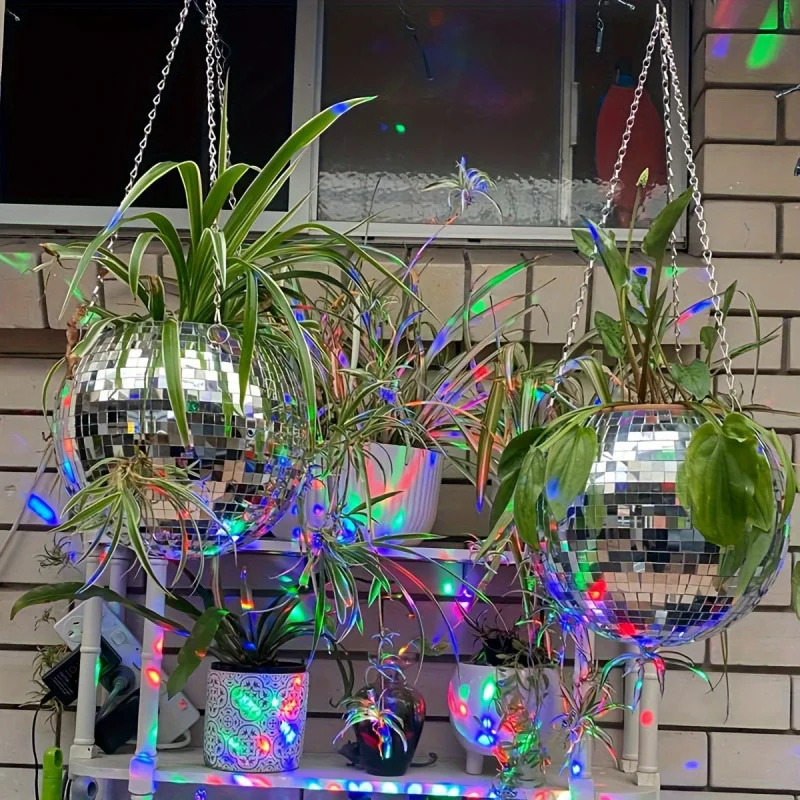 Self-Watering Planter - Plantador de bola de espelho de
