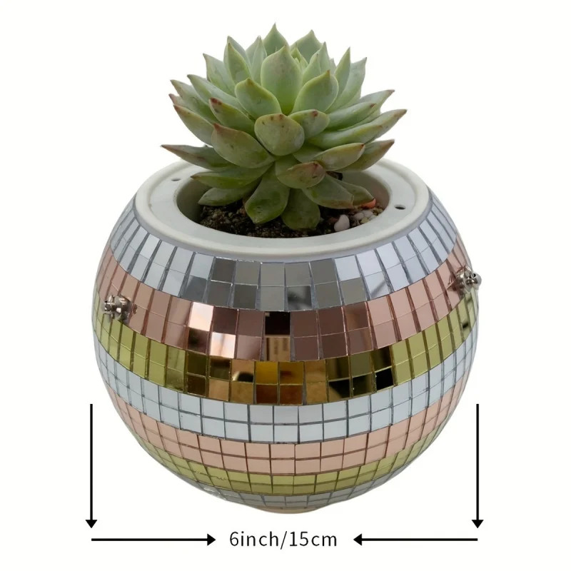 Plantador de bola de espelho d - Self-Watering Planter avaliação e preço